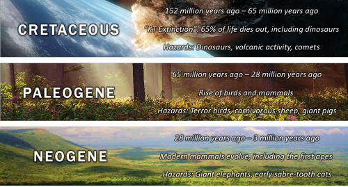 appropriately-inappropriate:casethejointfirst:Here’s a good rundown of earth history. I’ve been find