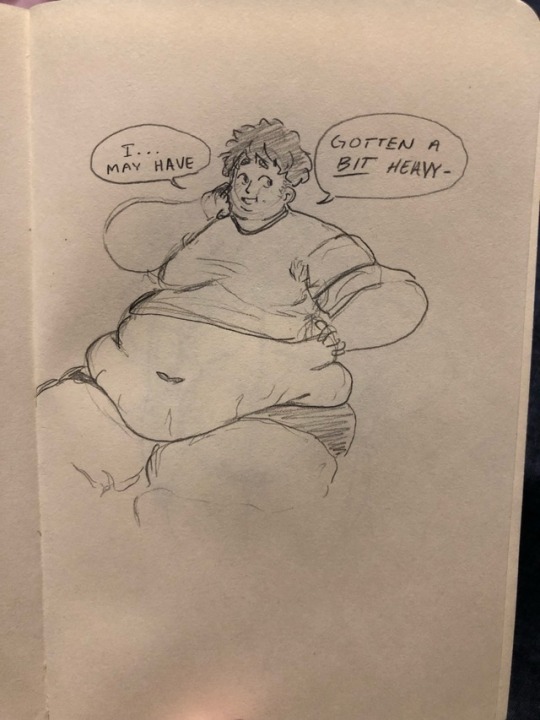 soft-chubs:  A late night oc doodle- he probably adult photos