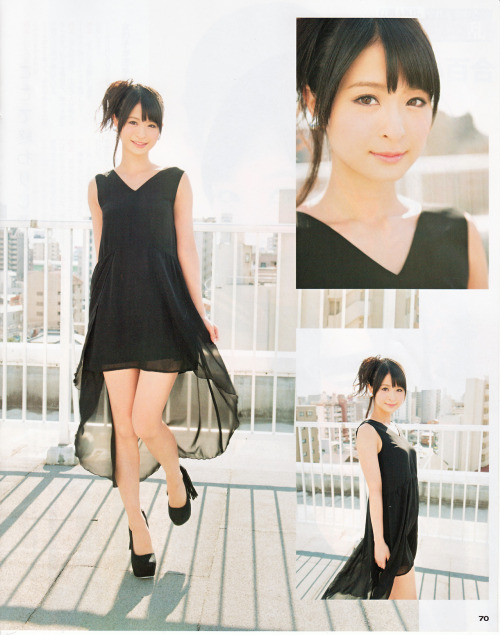 gekirena:  girls48:  BUBKA 2013.04 [Ogiso Shiori] GORGEOUS! *_*  Ogi-chan~  (●´&fora