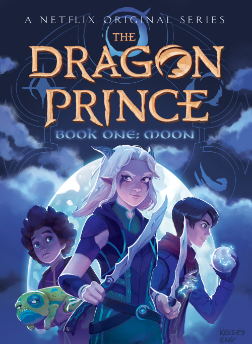 The Dragon Prince Book One: Moon by Aaron and Melanie Ehasz has been announced! I was the cover and 