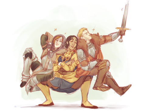 juls-art:  Oooh dem advisors~ This was good for de-stressing, I love them. 