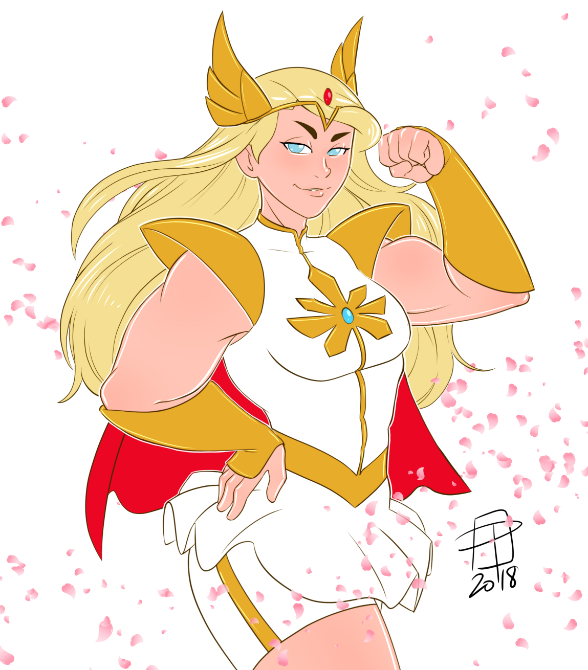callmepo: This is what I picture when you call She-Ra the Princess of Power!  Playing