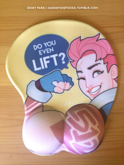 asunnydisposish: I had so many people at MAGfest and online who asked me to make this that I finally caved! Zarya and her biceps are available for purchase right here. Shop | Twitter | Instagram 