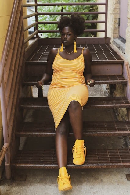 hypnotic-flow:truunubianqueen:Black and yellow ☀️