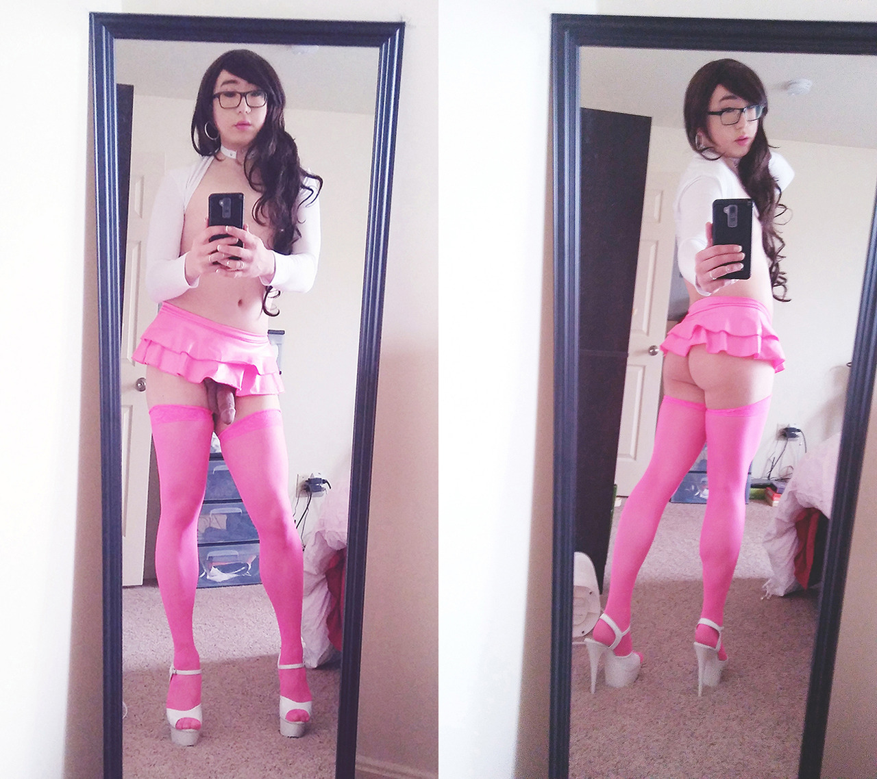 lookingformybimbofuckdoll:  ittakes2totangotrap:  A Study In Hot Pink [Part 1 of