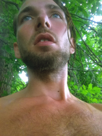 mikeltumblez:  MONTREAL HEAT WAVE ! Ambushed the river with my bike & some dazzling nudism & took some crappy photos with my iPod. Selfies by Mikel Marton erotic photography |  etsy  |   e-mail 