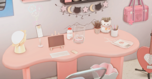 ꧁StudyRoom Set + Cinnamoroll Set꧂22 items.Functional!BGC.2k texture maps.Mostly low/medium polycount