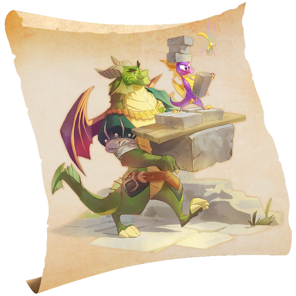 crocosec: Concept art from the credits of the first part of Spyro Reignited Trilogy.