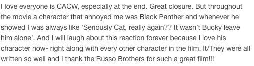 kyssthis16:  steveandsam:  steveandsam:  how telling is it that fandom only cares for black characters if their fave whites aren’t being hurt  the mcu fandom is absolute garbage pass it on  it gets worse it’s not like black panther hasn’t been