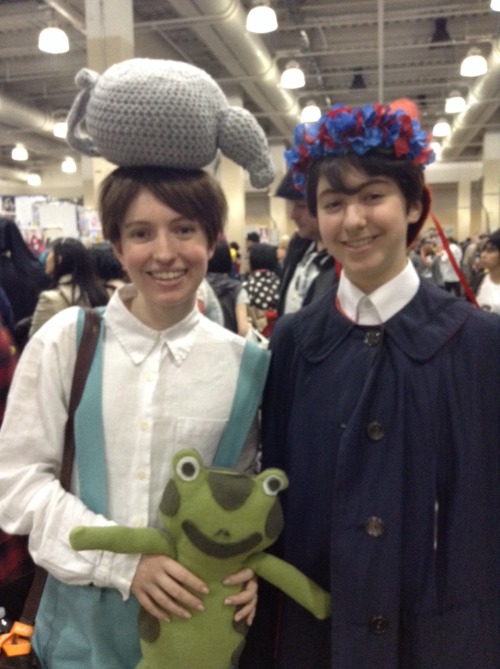 nightvalient:I went to Anime Boston this weekend!! I had a super fun time //// I was dressed as Wirt