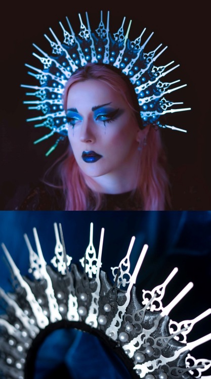 sosuperawesome: Headpieces and CrownsMoon Dome on Etsy