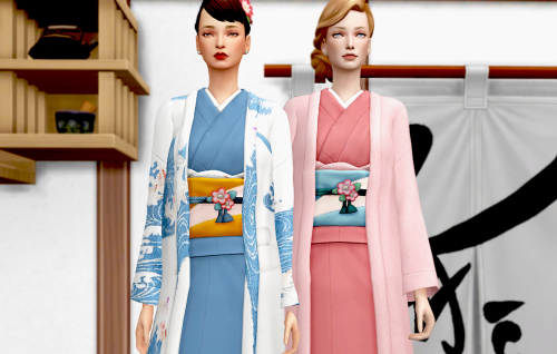 ChloeM-EA Kimono RecolorHi Everyone，I disappeared for a while，Now I’m going to make a brief ap