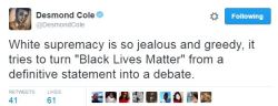 liberalsarecool:  nevaehtyler:  no lie detected  Do black lives matter? Yes. End of debate. 