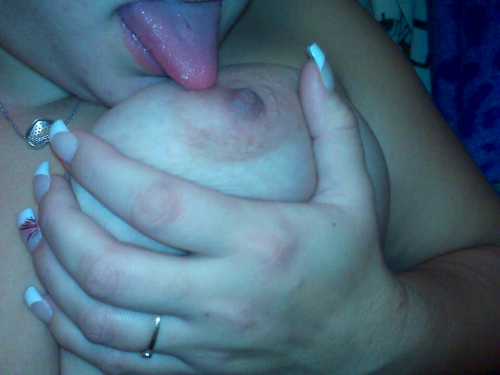 ricop66: Some tit licking pics, enjoy more sexy self sucking
