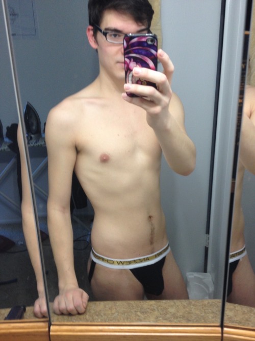 Porn Pics mu-am:  jock2strap:  Nice! Looking good in