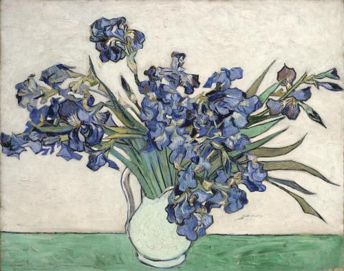 mimbeau:IrisesFrance 1890Vincent Van Gogh