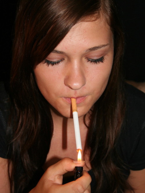 Smoking Fetish Addict
