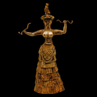 ordoacephaliorientis: The Minoan Snake Goddess, mistress of the earth, underworld and beasts
