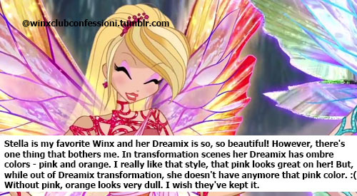 Stella is my favorite Winx and her Dreamix is so, so beautiful! However, there&rsquo;s one thing