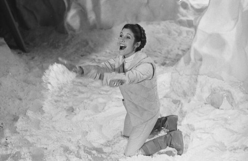 retrostarwarsstrikesback: Winter is here now but we are not the only ones who like to have fun in th