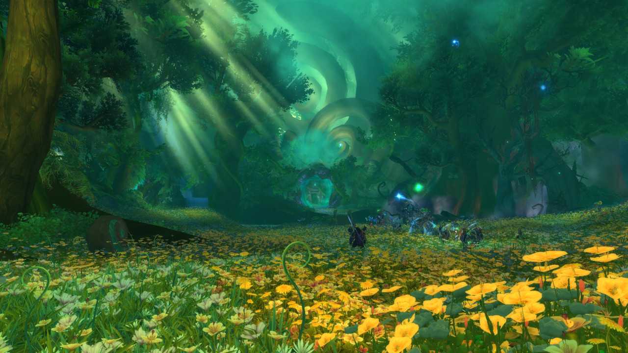 actuallymercy:  World of Warcraft - The Emerald Dreamway 