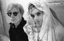 insanity-and-vanity:  Andy Warhol & Edie