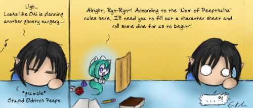 spectralpony:  “I suggest putting a couple of points towards ‘Iron Stomach’. *nod nod*  x3!