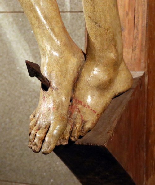 ars-videndi:A wooden Crucifix attributed to Donatello (Donato di Niccolò di Betto Bardi; Florence, c
