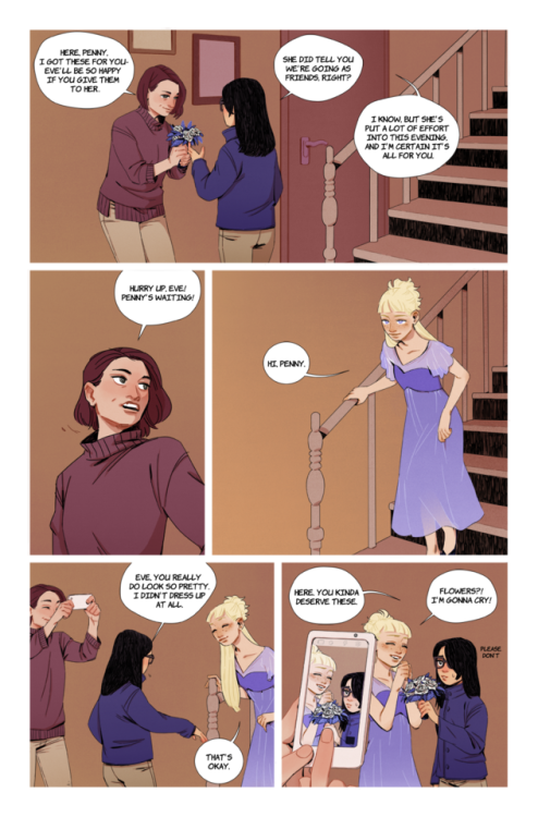 warmbloodcomic: 5. Answers Page 103 Illustrated by María Ponce Esparcia (Twitter, Tumblr) Win