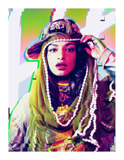 simonthiselton:  M.I.A Photo: Simon Thiselton Styling: Matthew Josephs Clash Magazine 