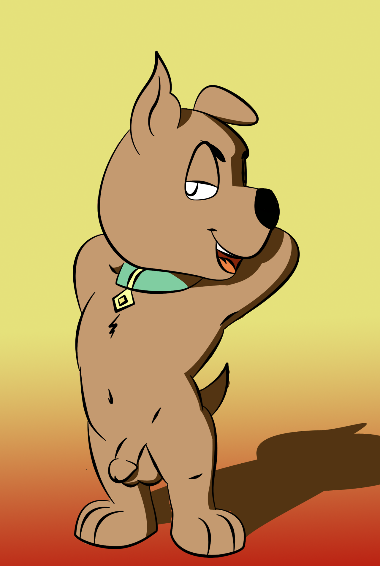 aa-artstuff:  Incomplete Scrappy rex growth sequence I posted elsewhere awhile back