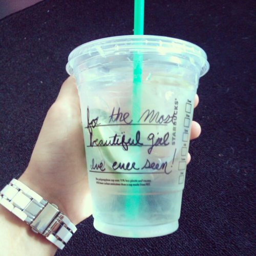 sexponents:i’ve been going to starbucks everyday since i moved to the city and i have had the same g