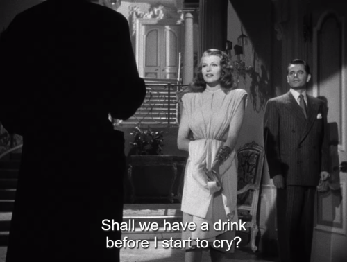 cinemaphileadict: Gilda (1946) directed by Charles Vidor