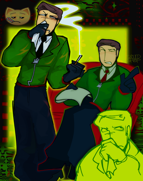 Strike Trio Doodles Based On Their S5 US Dub Voices,, Im A Big Fan Of How Distinct Baldwin Makes Them