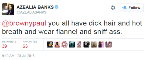 i-sucked-dick-on-accident:  lucidxinsane:  andoverherewesee:  lucidxinsane:  gaystation-4:  I’m so sick of this bitch appropriating gay culture and then popping off 2 seconds later like she’s too good to suck a dick.  Dude she’s bisexual… like