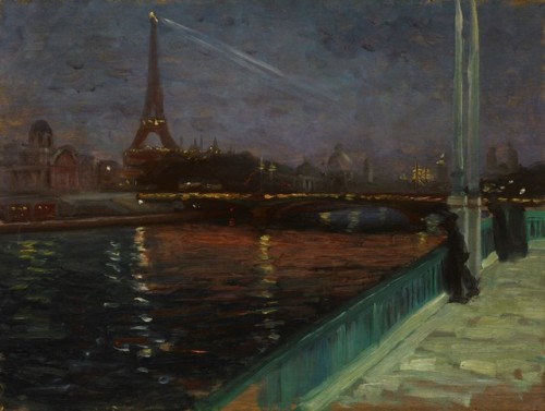 Nocturne, Paris, Alfred Henry Maurer (1868-1932)