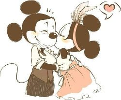 6sketchers:  Mickey&Mimi - on We Heart