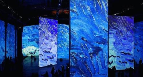 thinkofallthestoriesyoullhave: Imagine Van Gogh exhibition