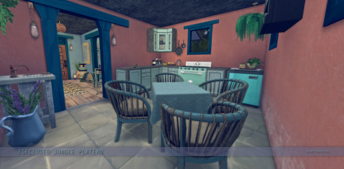 Sims 4 - Build - Secluded Jungle Plateau ( rental )I used the Selvadorada mod @conceptdesign97sims t
