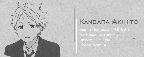 hanae-ichihara:    KNK [ 境界の彼方 ] - C • H • A • R • A • C •