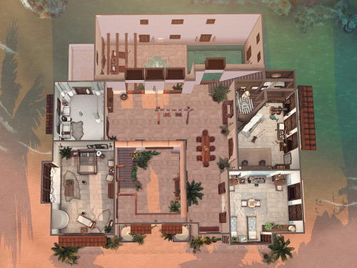 simsphonysims: Big family beach house Hi, my fellow simmers! ♡ Today I’m sharing with you a b