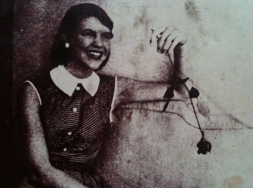 XXX lovingsylvia:  Sylvia Plath in Mademoiselle photo