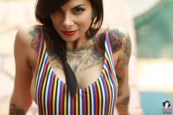 past-her-eyes:   Linzz Suicide linzz.suicidegirls.com Link to South African SuicideGirls  