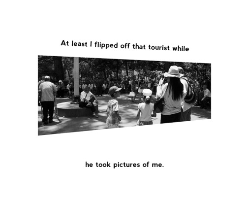 cliffleeart:  CLIFF LEEI’m just a tourist here, 2013Archival inkjet print, 17 x 127”