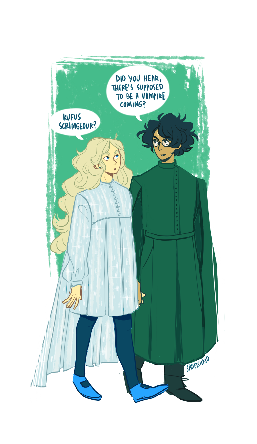 Headcanons and more — weasleyismyking540: sadfishkid: harry and luna...
