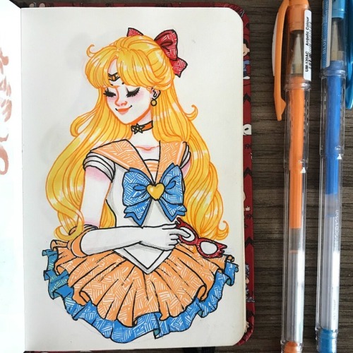 pijamakillsartblog:My Sailor Moon series from last year ✨