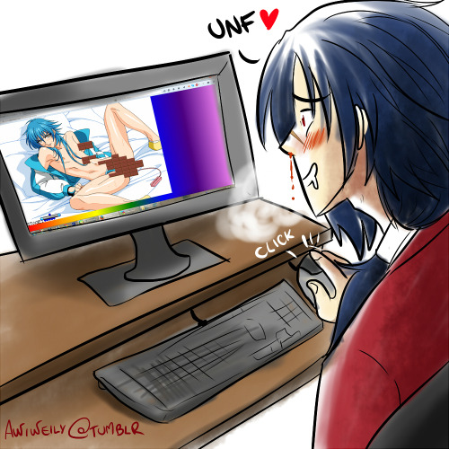 awiweily:  Koujaku has discovered Nitro+CHiRAL’s April Fool Game~(http://www.nitrochiral.com/hihoukan/game.php)I thank my friend mori-the-witch for the idea XDDD