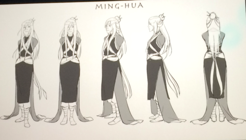 benditlikekorra:  P’li, Ming-Hua, and Ghazan Concept Art