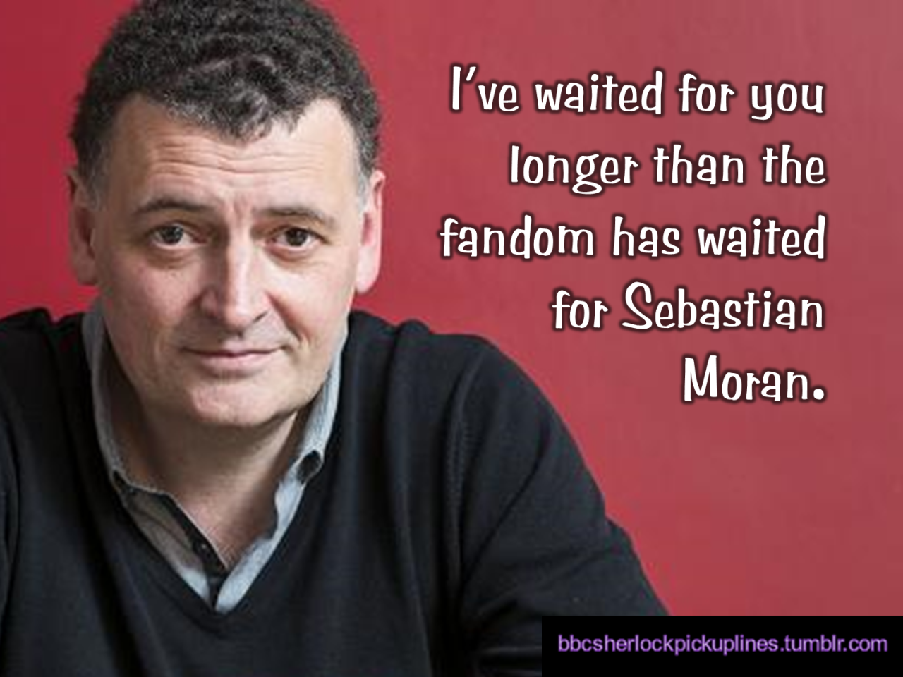 â€œIâ€™ve waited for you longer than the fandom has waited for Sebastian