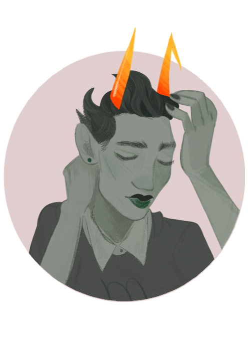 badhaired:kanaya is most obv my favourite troll and i bet she only has good hair days